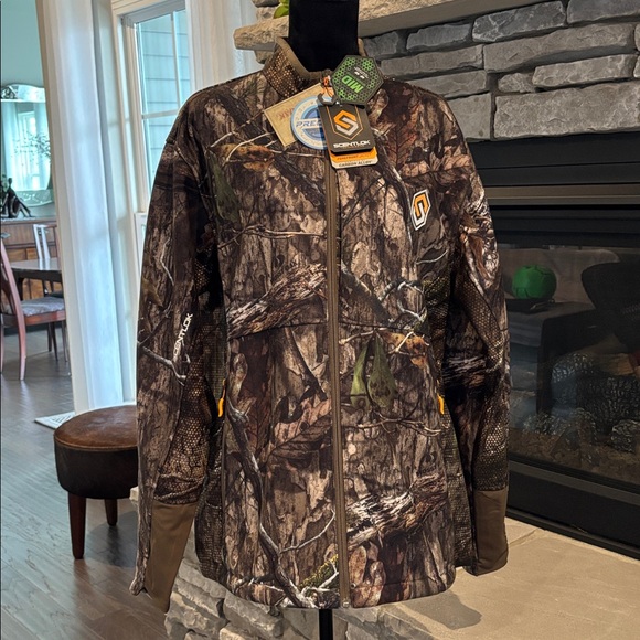 SCENTLOK Forefront Mossy Oak Country DNA,Precip-X,zip up, camo mid season jacket - Picture 1 of 16